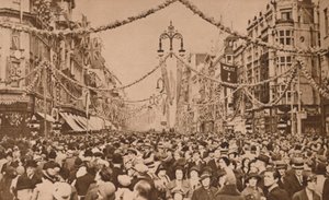 Celebrações pelo Jubileu de Prata do rei George V, Londres, 1935 de Unbekannt