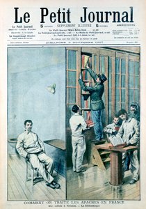 Cela e biblioteca na prisão de Fresnes, 1907 de Unbekannt