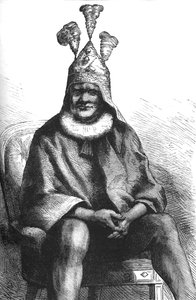 Cetewayo, rei dos zulus, c1880 de Unbekannt