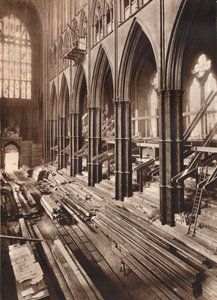 Mudando o interior da abadia, 1937 de Unbekannt