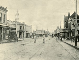 Chapel Street. Melbourne, 1901. de Unbekannt