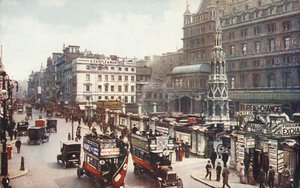 Charing Cross e Strand, Londres, c1910. de Unbekannt