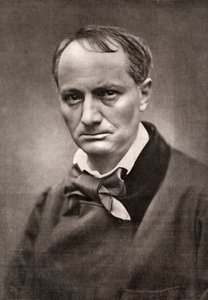 Charles Baudelaire, influente poeta francês, crítico e tradutor, meados do século XIX de Unbekannt