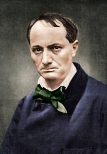 Charles Baudelaire, influente poeta, crítico e tradutor francês, meados do século XIX. de Unbekannt