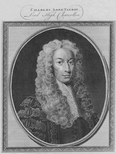 Charles Lord Talbot, Lorde Alto Chanceler, 1786. de Unbekannt