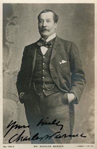 Charles Warner, ator inglês, c1890-c1909 de Unbekannt