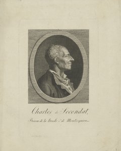 Charles de Secondat, Barão de Montesquieu 1689-1755, c. 1795 de Unbekannt