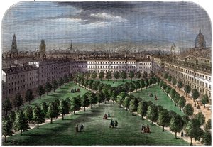 Praça Charterhouse, século XIX de Unbekannt