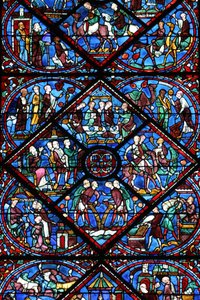 Catedral de Chartres : vitral Chartres France de Unbekannt