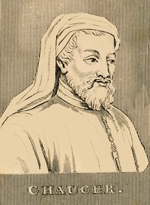Chaucer, 1343-1400, 1830. de Unbekannt