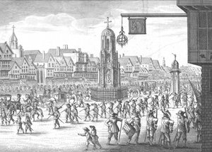 Cheapside, Cross and Conduit, 1638, 1809. de Unbekannt