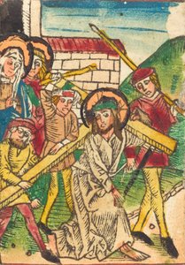 Cristo carregando a cruz, c. 14701480. de Unbekannt