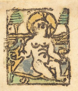 Menino Jesus com Pássaro, 1480. de Unbekannt