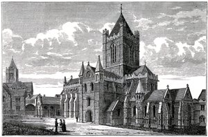 Catedral da Igreja de Cristo, Dublin, século c19 de Unbekannt