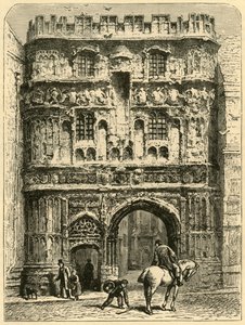 Porta da igreja de Cristo, 1898. de Unbekannt