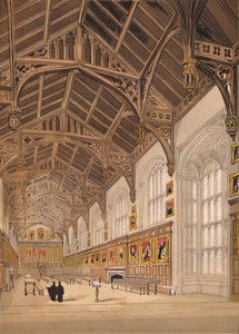 Salão da igreja de Cristo Oxford, 1845 de Unbekannt