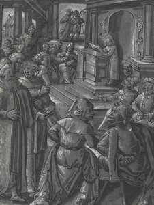 Cristo Curando o Coxo [verso], c. 1600. de Unbekannt