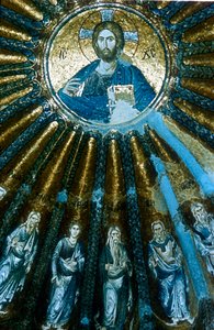 Cristo Pantocrator, c1310-c1320 de Unbekannt