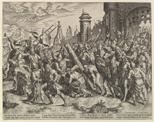 Cristo a caminho do Calvário, ca. 1560 de Unbekannt