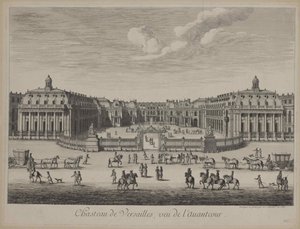 Palácio de Versalhes em 1682, 1682. de Unbekannt