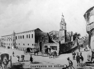Igreja e convento de Belen, 1712-1718, década de 1920 de Unbekannt