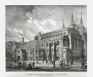 Biblioteca e Museu da Cidade de Londres, 1886 de Unbekannt
