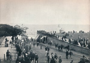 Clacton-On-Sea - A abordagem ao cais, 1895 de Unbekannt