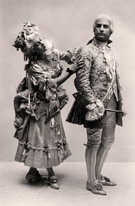 Clara Dow e Henry Lytton em Iolanthe, 1907 de Unbekannt