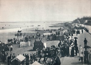 Cleethorpes - uma vista sobre as areias, 1895 de Unbekannt