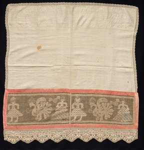 Pano com Fronteira de Figuras Femininas e Pavões, séc. XVIII a XIX. de Unbekannt
