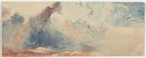 Cloud Study, de 1800. de Unbekannt