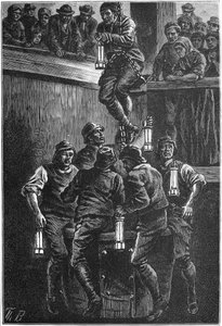 Acidente de mineração de carvão, Seaham Colliery, County Durham, 1880 c1895 de Unbekannt