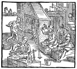 Moedas no trabalho, 1577, 1893 de Unbekannt