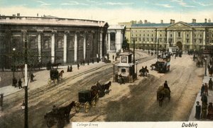 College Green - Dublin, final do século XIX e início do século XX. de Unbekannt