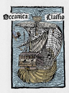 Navio Columbuss, Santa Maria, 1493, 1912 de Unbekannt