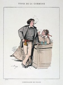Comissário de Polícia, Comuna de Paris, 1871. de Unbekannt