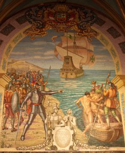 Conquista do Peru por Francisco Pizarro de Unbekannt