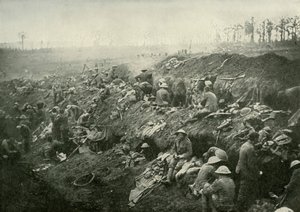 Consolidando uma posição capturada, 1919. de Unbekannt