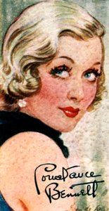Constance Campbell Bennett, 1904-1965, atriz dos EUA, século XX de Unbekannt