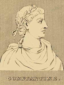 Constantino, 272 - 337 dC, 1830. de Unbekannt