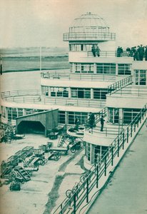 Torre de controle no aeroporto Le Bourget, Paris, c1936 c1937 de Unbekannt