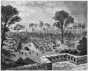 Coomassie, Guerra de Ashanti, África, 1900 de Unbekannt