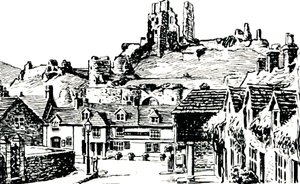 Corfe Village, 1929 de Unbekannt
