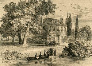 Corney House, em 1760, c1878. de Unbekannt