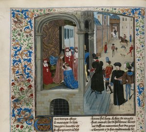 Coroação de Carlos VI da França, ca 1470-1475. de Unbekannt