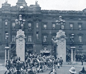 Coroação do rei George V e rainha Mary, Londres, 1911. de Unbekannt