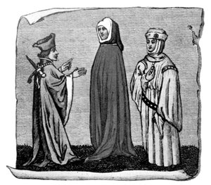 Traje, século XIV, 1910 de Unbekannt