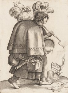 Prato do Traje: Esposa de um Guerreiro da Alemanha, ca. 1558-70. de Unbekannt