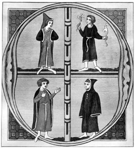 Traje das Quatro Estações do Ano, 1910 de Unbekannt