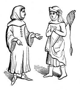 Traje da comunalidade, século XIV, 1910 de Unbekannt